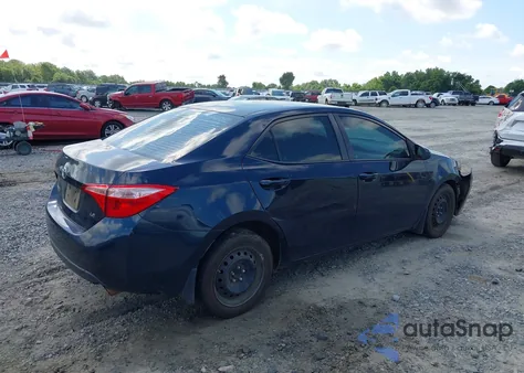 2017 Toyota Corolla Le z USA, uszkodzony, nr VIN 2T1BURHEXHC822212